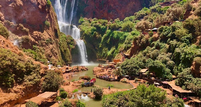 Day tour from Marrakech to ouzoud waterfalls